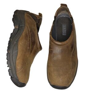 Bass Spunky II Leather Brown slip on loafers shoes 8M womens